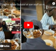 PARIS ZENITH- Matar Subatel et son staff en mode petit déjeuner à l’hôtel Mercure avant le concert