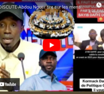 CA SE DISCUTE-Abdou Nguer tire sur les mensones de Ayib Daffé " Partef moy école formatioon fene..."