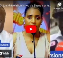 Sc@nd@l jour-Révélation ichoc de Zeyna sur les trois déclarations contradictoire de Sonko à Colobane