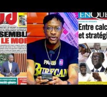 Revue de l'actu révélation de Tange sur Bougane Amadou Ba tirent sur Diomaye Sonko à la une des ...