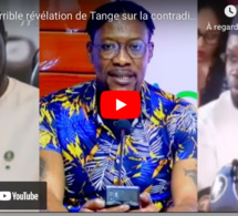 A. J-Terrible révélation de Tange sur la contradiction de Sonko avec la CEDAO et PR Diomaye l'envoyé