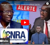 Face à Tange Cheikh Thiam ambassadeur tacle sévèrement Babacar Diagne CNRA après sa communiqué press