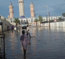 Inondations: La Grande mosquée de Touba  coupée du reste de la ville