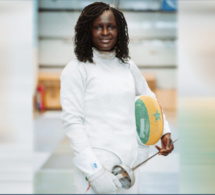 JO Paris 2024 : l’escrimeuse sénégalaise Ndèye Binta Diongue éliminée dès le premier tour