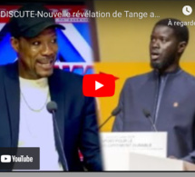 CA SE DISCUTE-Nouvelle révélation de Tange après le discours de Diomaye sur le racisme au sommet de