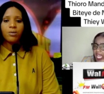 Sc@nd@l jour-Zeyna tacle sur Thioro Mandela aprés ses acharnements sur le journaliste Biteye