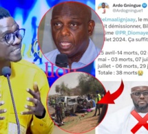 Face àTange le chroniquer Modou Fall tacle sévèrement le ministre El Malick Ndiaye face aux @ccident