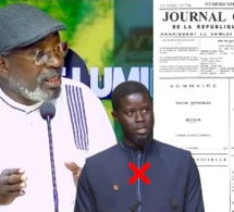 URGENT-Amadou Moustapha Gaye sur les erreurs commises par Diomaye dans sa déclaration de patrimoine