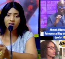 Sc@nd@l jour-Zeyna détruit Amet Aidara après ses attaques contre la journaliste Fatoumata Diop Sentv