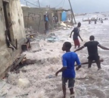 Avancée de la mer à Bargny : Le quartier Ndiaga Samb ravagé par les courants marins