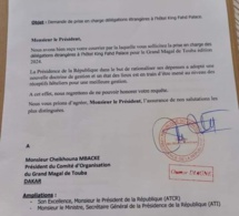 Prise en charge des délégations étrangères au King Fahad Palace: La présidence refuse la requête de la Commission d’organisation du Magal de Touba