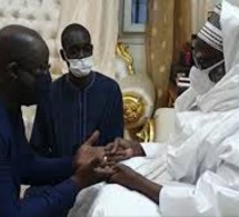 Magal Touba le Président Mbagnick Diop du MEDS reçu par le Khalife des mourides Serigne Mountakha