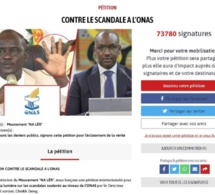 Crise à l'ONAS : La pétition de la coalition "Na Lér" dépasse les attentes avec 73 780 signatures en trois jours