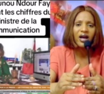 Sc@nd@l jour-Maimouna Ndour Faye crache sur les chiffres du ministre de communication Alioune Sall..