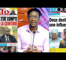 Revue de l'actu Mandat de dépôt Nabou Leye et cie-dissolution CESE HCCT-convocation C.Keita à la une