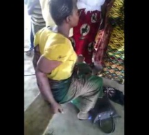 Video: Une voleuse mise à nue et abusée sexuellement au marché Hlm Dakar.Regardez