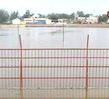 Vidéo- Inondations dans la banlieue : le stade Amadou Barry aux allures d’un marigot