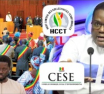 Face a Tange-Révélation de Théodore Ndong Mouvement Dolel Diomaye sur la suppression du HCCT &amp; CESE