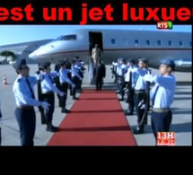 Le luxueux jet qui a conduit Macky au Portugal : Et ceux qui parlaient de vol commercial…