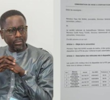 RTS : Le geste généreux de Pape Alé Niang à l’entreprise