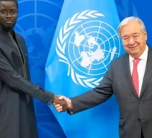 New York : Bassirou Diomaye Faye a rencontré António Guterres, SG de l’Onu