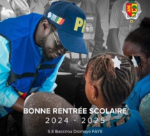 Année scolaire 2024-2025 : Le Président Bassirou Diomaye Faye souhaite une rentrée réussie aux élèves