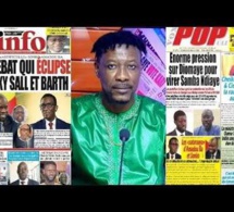 Revue de l'actu rupture ratée de Sonko Diomaye arrestation Ameth Ndoye débat Amadou Sonko à la une..