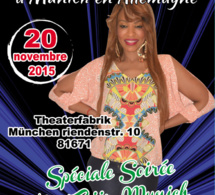 Viviane &amp; le djolof band à Munich en Allmengne le vendredi 20 Novembre 2015 avec Balla Sarr. Regardez