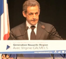 Meeting à Limoges Sarkozy Tacle Obama et François Hollande