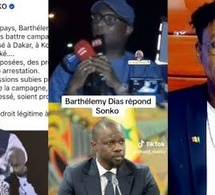 A.J-Révélation sur la replique de Barth contre les menaces de Sonko sur son père et sa campagne