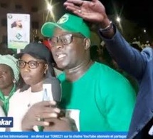 Campagne électorale: Barthélemy Diaz et ses amis dans les rues de Dakar