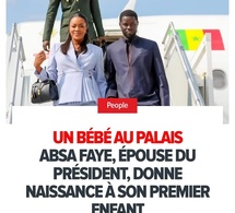 Un bébé au palais : Absa Faye, épouse du Président, donne naissance à son premier enfant