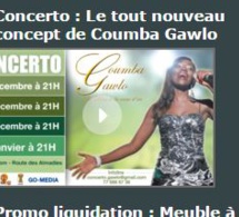 Concerto : Le tout nouveau concept de Coumba Gawlo