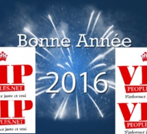 VIPEOPLES.NET vous présente ses meilleurs voeux. Bonne et heureuses année 2016.