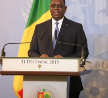 Message à la Nation du Président de la République Macky Sall à l'occasion du nouvel An