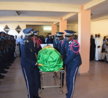 Quelques images de la levée du corps du commissaire Central de Dakar-Plateau Alioune Diène