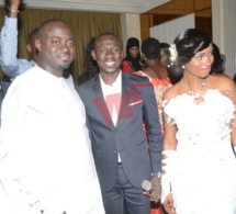 Quand le ministre Diene Farba Sarr donne en mariage sa fille, Pape Diouf assure l'ambiance.