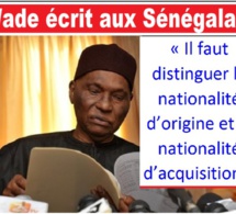 Prétendue double nationalité de Me Wade : Le Président Macky Sall se veut prudent sur la question