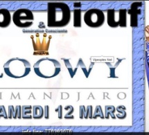 Pape Diouf de retour de Dubai vous donne rendez-vous ce samedi au Bloowy et dimanche au Baramundi. Spécial "Maalaw, Bada Doutt, Sigga et Yolélé"