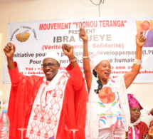 Ibra gueye President du mouvement " YOONOU TERANGA" mobilise Pikine pour un OUI massive le 20 mars.