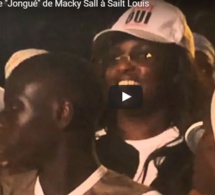 Video-Le coup de « Jongué » de Macky Sall à Sailt Louis