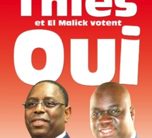 El Malick Seck vote Oui