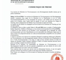 LES AGENTS DU MINISTÈRE DE L’ENVIRONNEMENT ARRÊTÉS EN GAMBIE ONT ÉTÉ LIBÉRÉS (OFFICIEL)