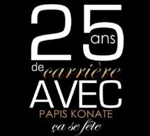 VIDÉO: 25 Ans de carrières, Papis Konaté à fond dans les préparatifs du 08 mai au grand théâtre.Regardez