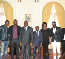 Audience: SEM Bassirou Séne Ambassadeur du Sénégal à Paris reçoit les organisateurs du Bercy de Waly Seck,Sen Art Vision &amp; Vouzenou.