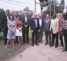 L’Ambassadeur de la Belgique à Dakar Philippe Colyn reçoit le Bourgmestre de Berchem Sainte-Agathe, Joël Riguelle