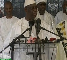 VIDEO – Discours de Macky Sall aprés la priére de Korité à la Grande Mosquée de Dakar