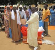 ŒUVRES SOCIALES: Mamadou Ndoye Bane au chevet des "Daaras" de Pire sa ville natale.