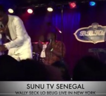 Vidéo: Waly Seck interprète le morceau “Stay” en Live au BB KING de New York