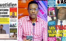 Revue de l'actu révélation de Tange sur la justice les reformes destitution de Diomaye à la une des journaux